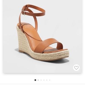Cognac A New Day wedges